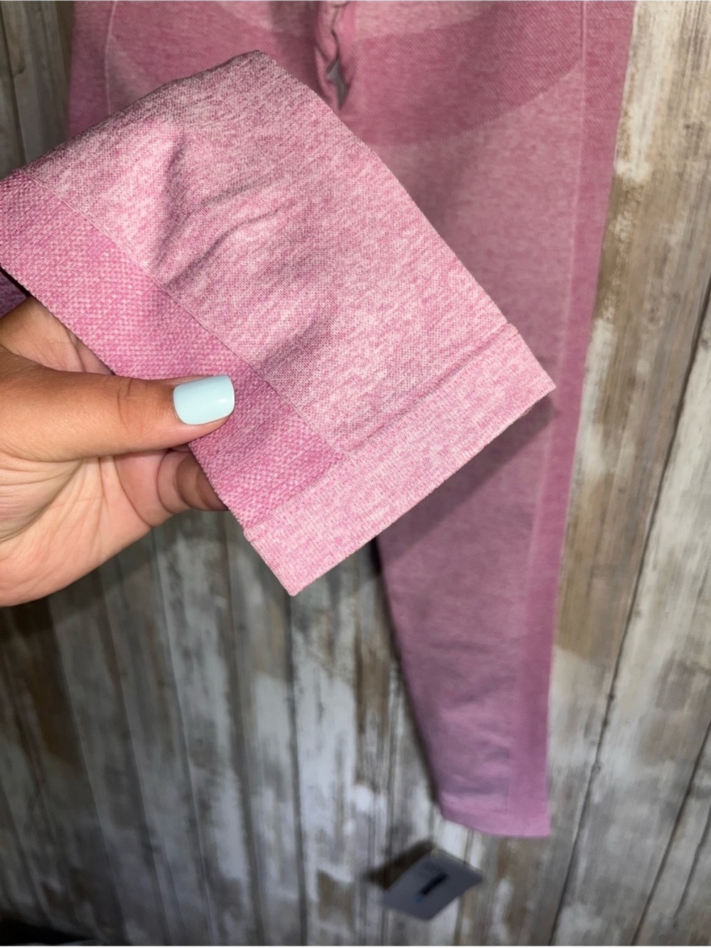 Gymshark High Waisted Flex Leggings Pastel Grape Deep Magenta S NWT - Picture 5 of 7